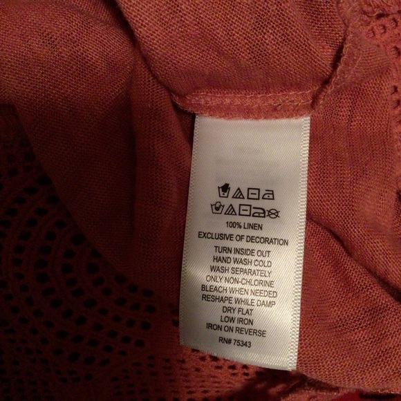 Cynthia Rowley 100% Linen Top - Picture 4 of 7